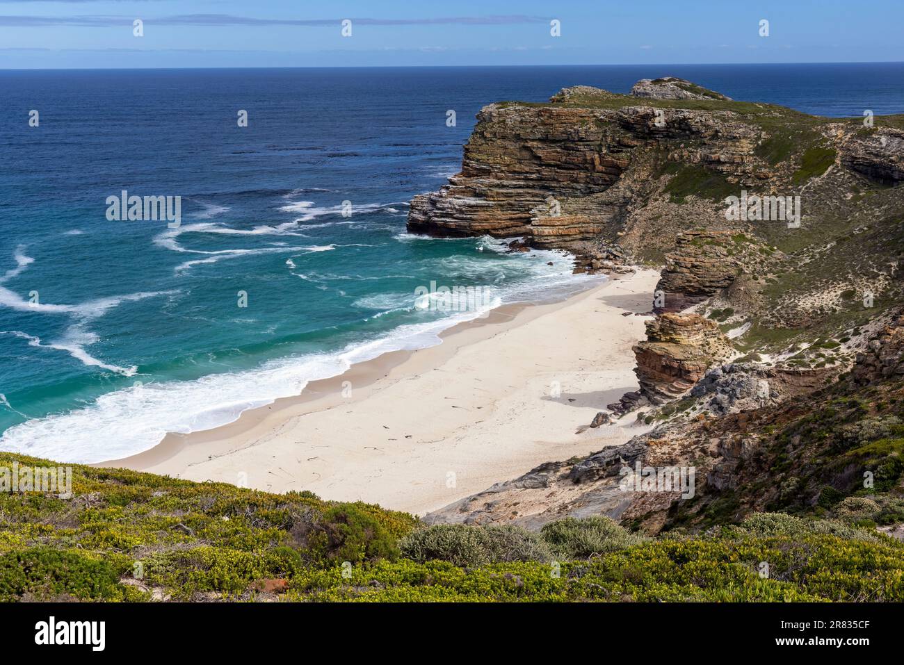 Dias Beach am Kap der Guten Hoffnung - in der Nähe von Kapstadt, Südafrika Stockfoto
