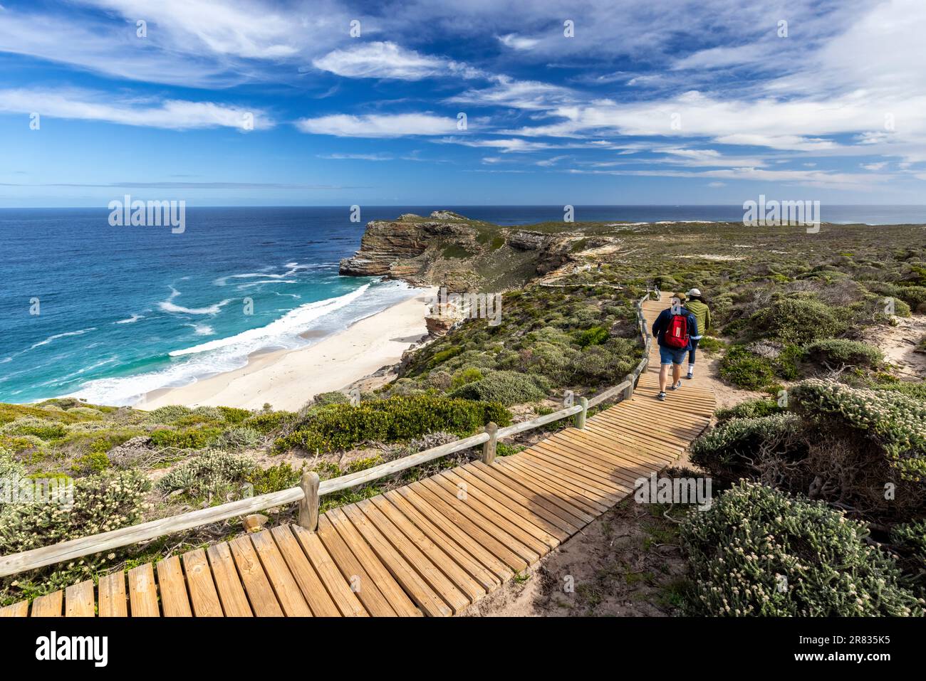 Dias Beach am Kap der Guten Hoffnung - in der Nähe von Kapstadt, Südafrika Stockfoto