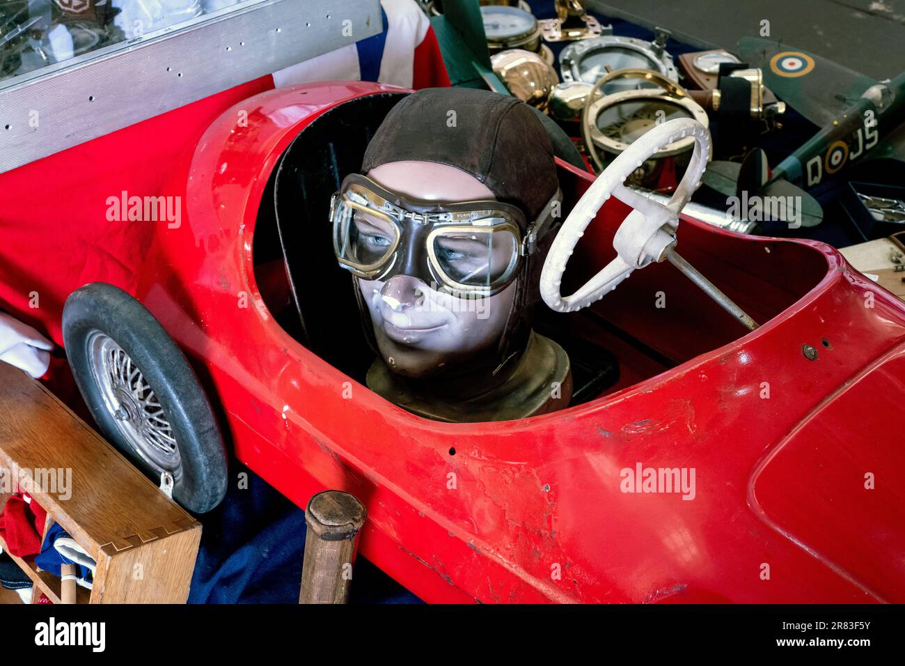 Autojumble beim Flywheel Event im Bicester Heritage 2023 Stockfoto