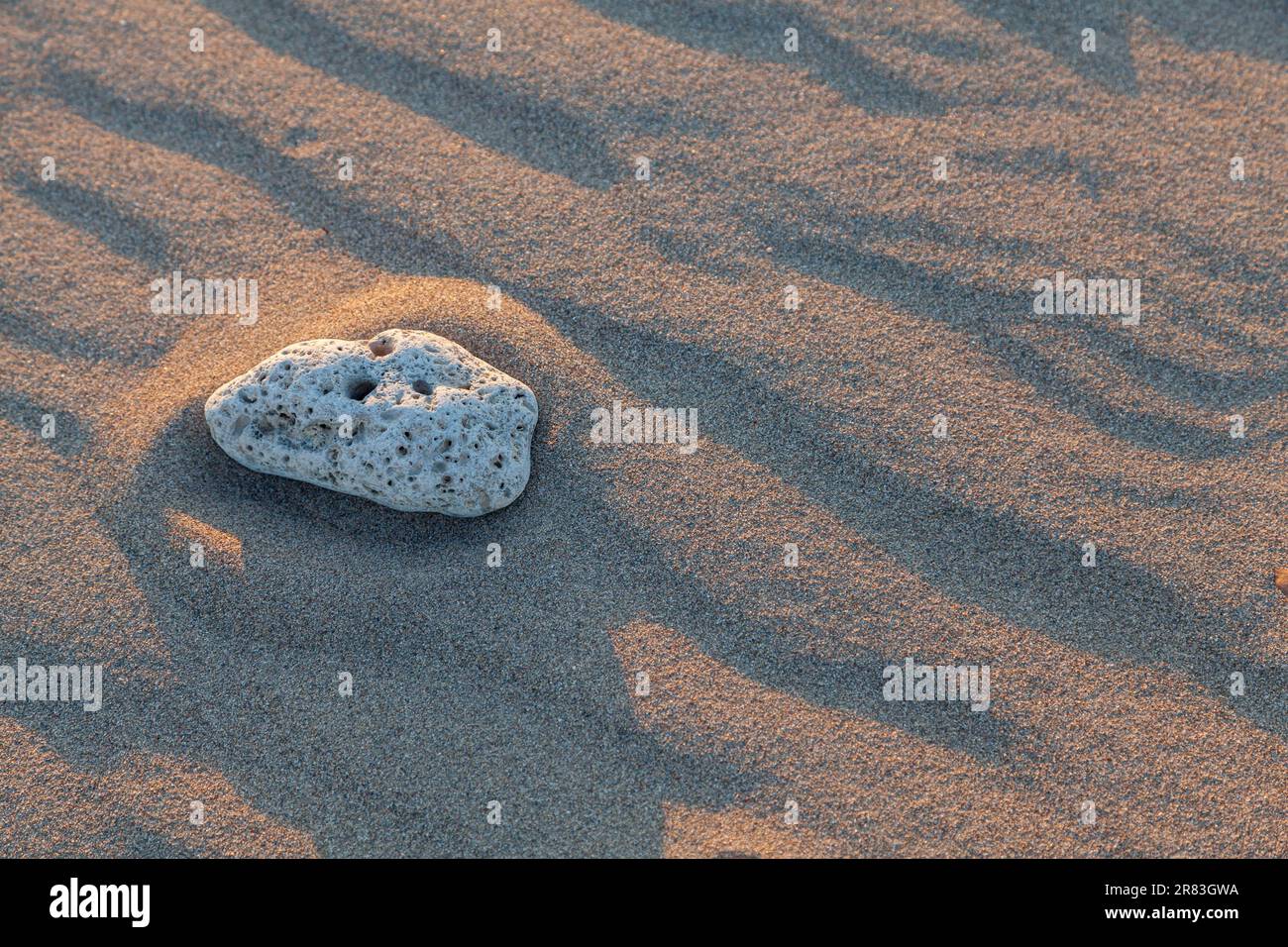 Strand, Kiesel Stockfoto