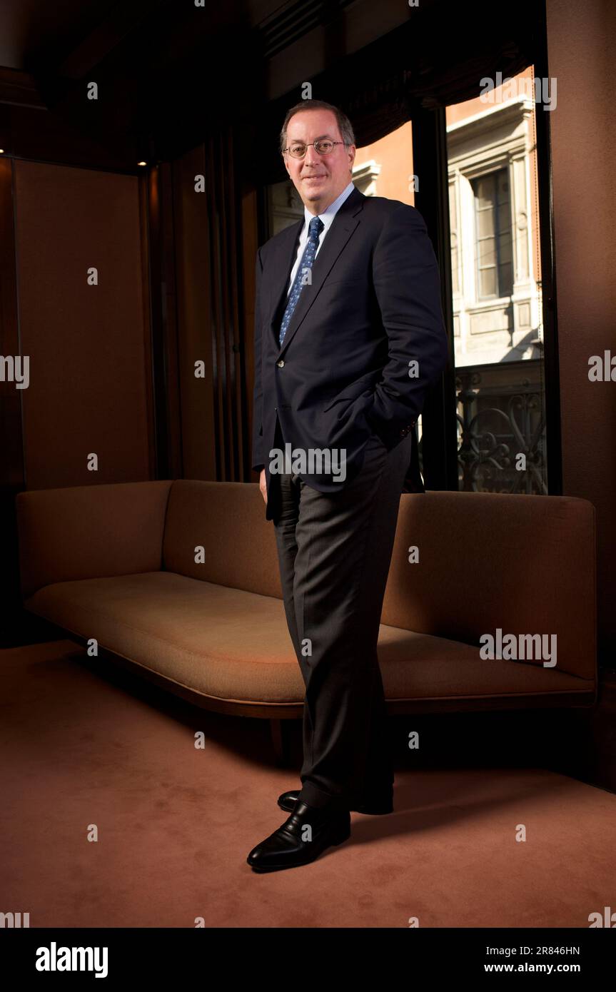 Portrait von Paul Otellini, Intel CEO Stockfoto