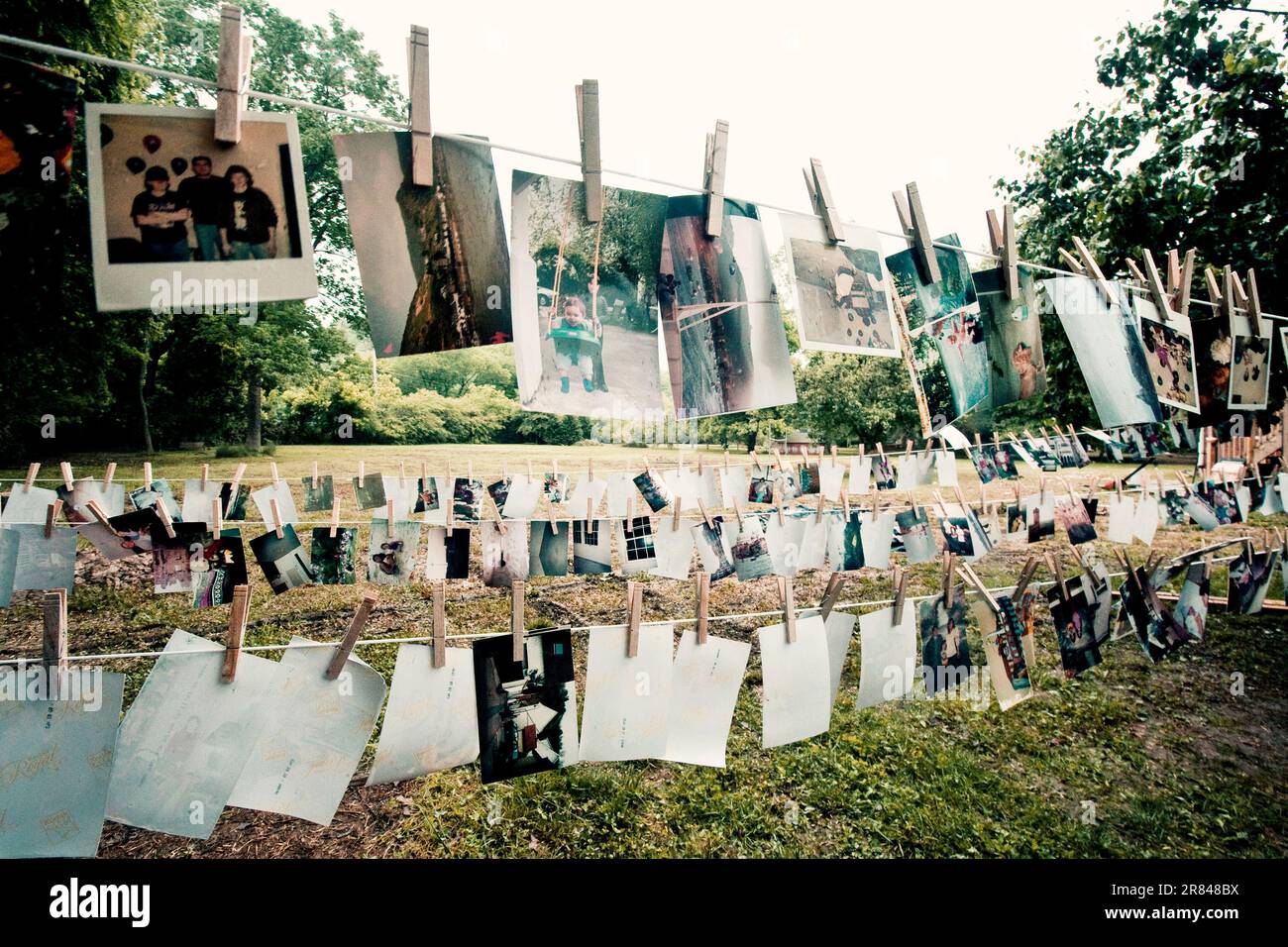 Nashville-Flut Stockfoto