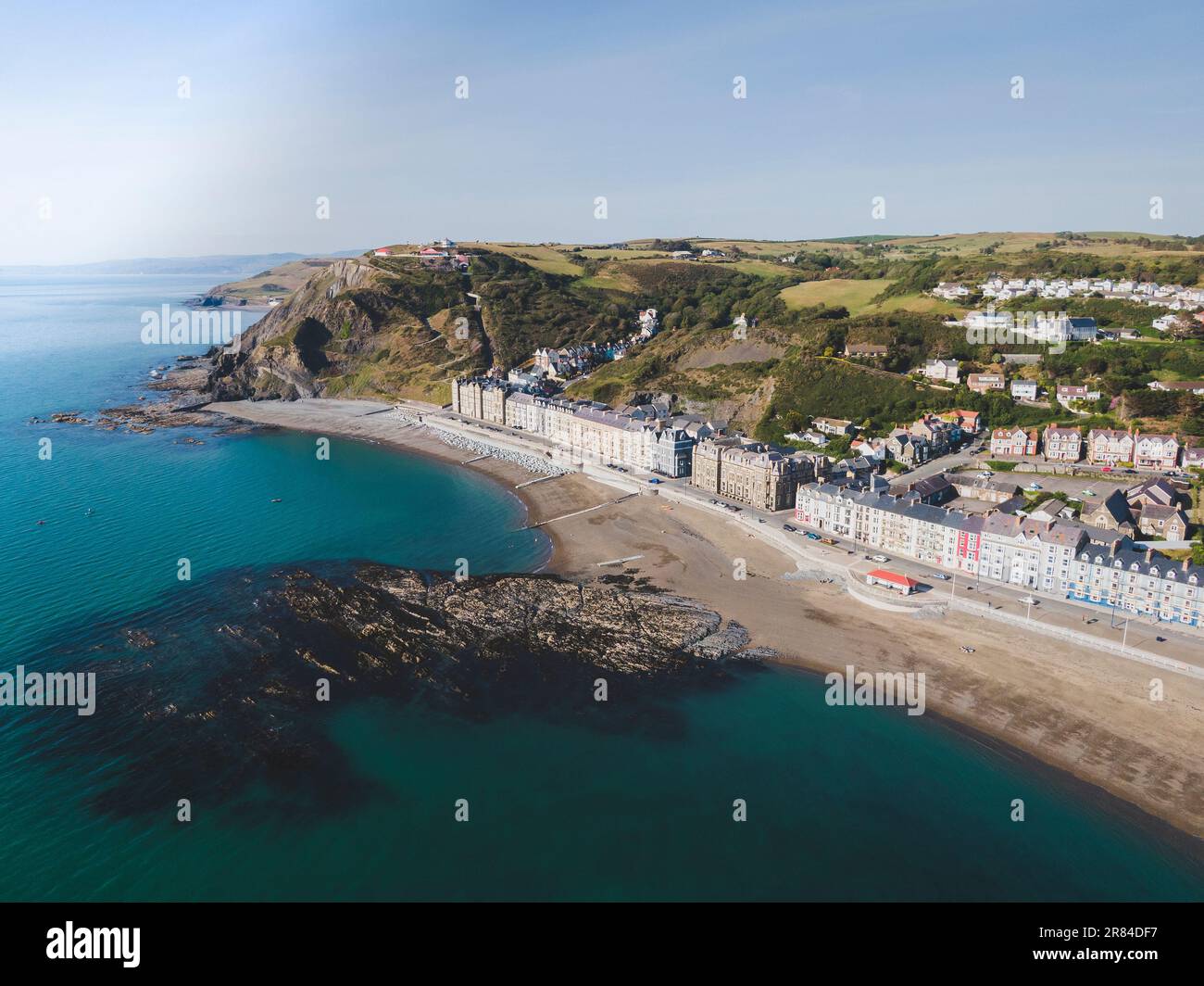 Aberystwyth, Wales Stockfoto