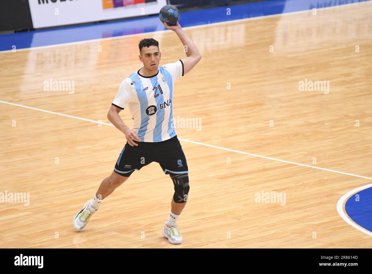 Andres Moyano (Argentinien). Torneo 4 Naciones. Buenos Aires, Argentinien Stockfoto