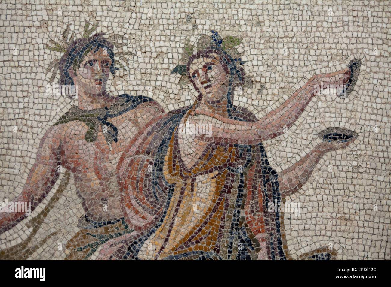 Antakya Archäologie Mosaik Museum - Hatay, Türkei , 18. Juni 2010 : die engen Gassen der Altstadt von Antakya in der Provinz Hatay im Südosten der TU Stockfoto