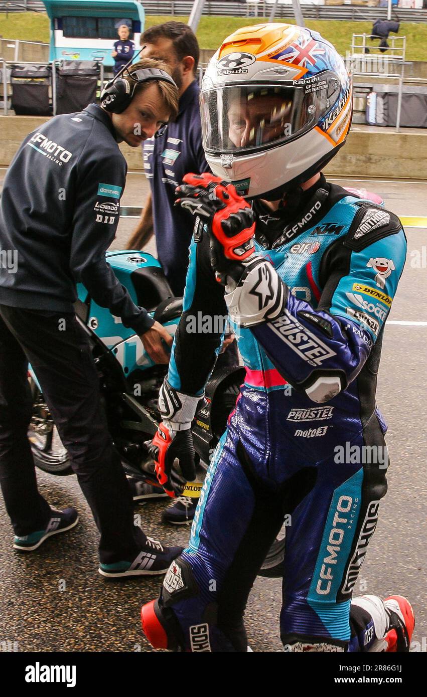 Sachsenring, Deutschland. , . Joel KELSO - MotoGP, MOTO GP, Saison 2023 auf dem Sachsenring, Motorrad Grand Prix von DEUTSCHLAND - Motorsport, Motorrad Road Racing, Motorrad-WM, Foto und Copyright © Udo STIEFEL/ATP Bilder (STIEFEL Udo/ATP/SPP) Kredit: SPP Sport Press Photo. Alamy Live News Stockfoto