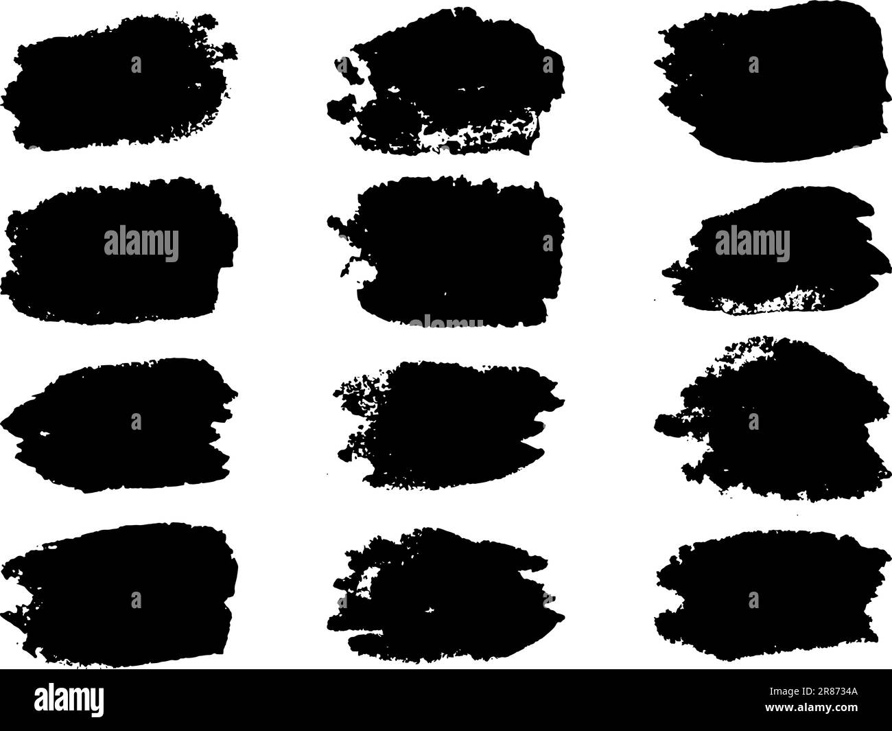 Abstrakte dynamische Grafikelemente in modernem Stil. Logo, Flyer, Präsentation, Einladung, Kartenvorlage. Vektordarstellung. Stock Vektor