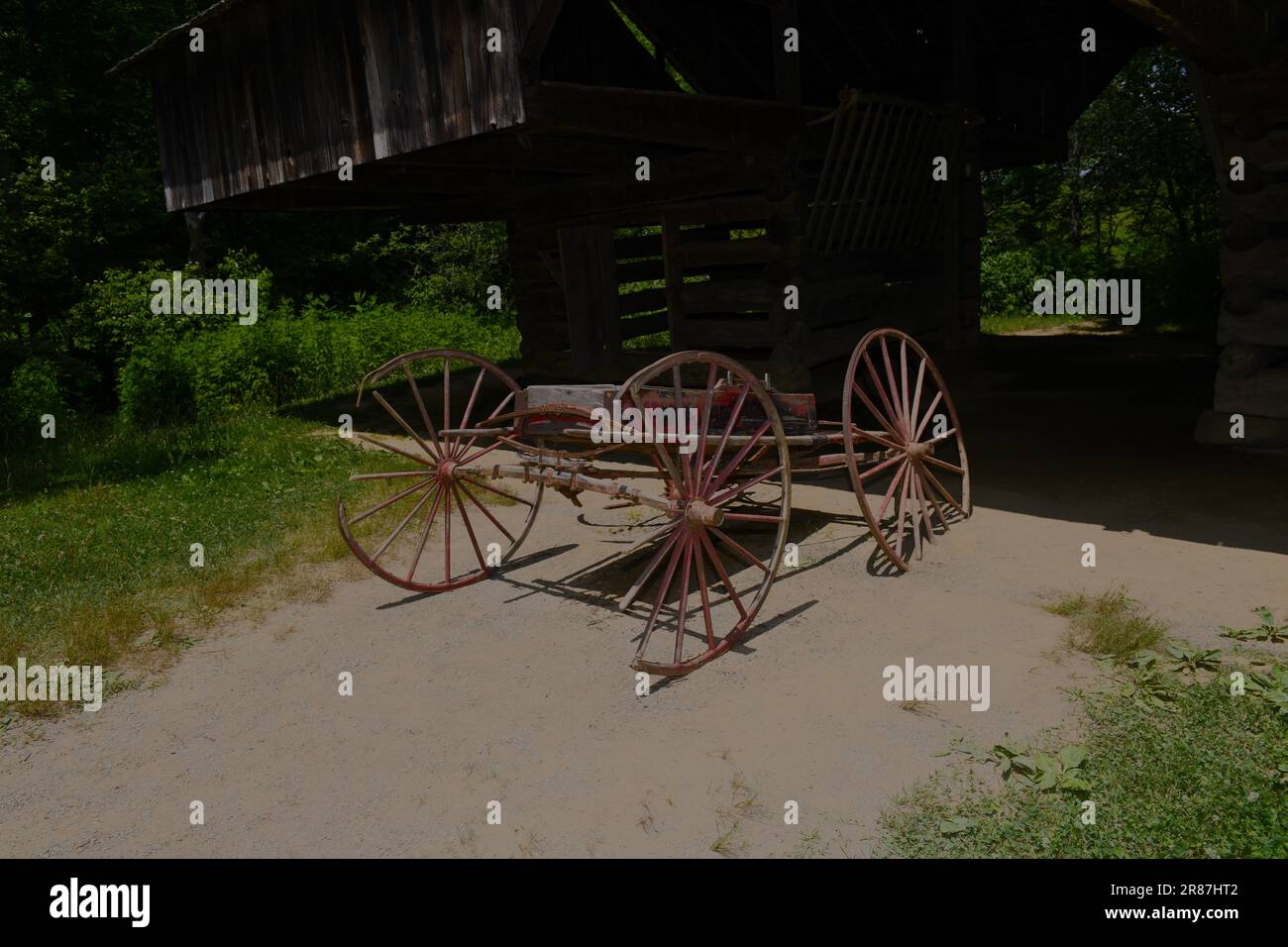 Das Tipton Place, Cades Cove. Stockfoto