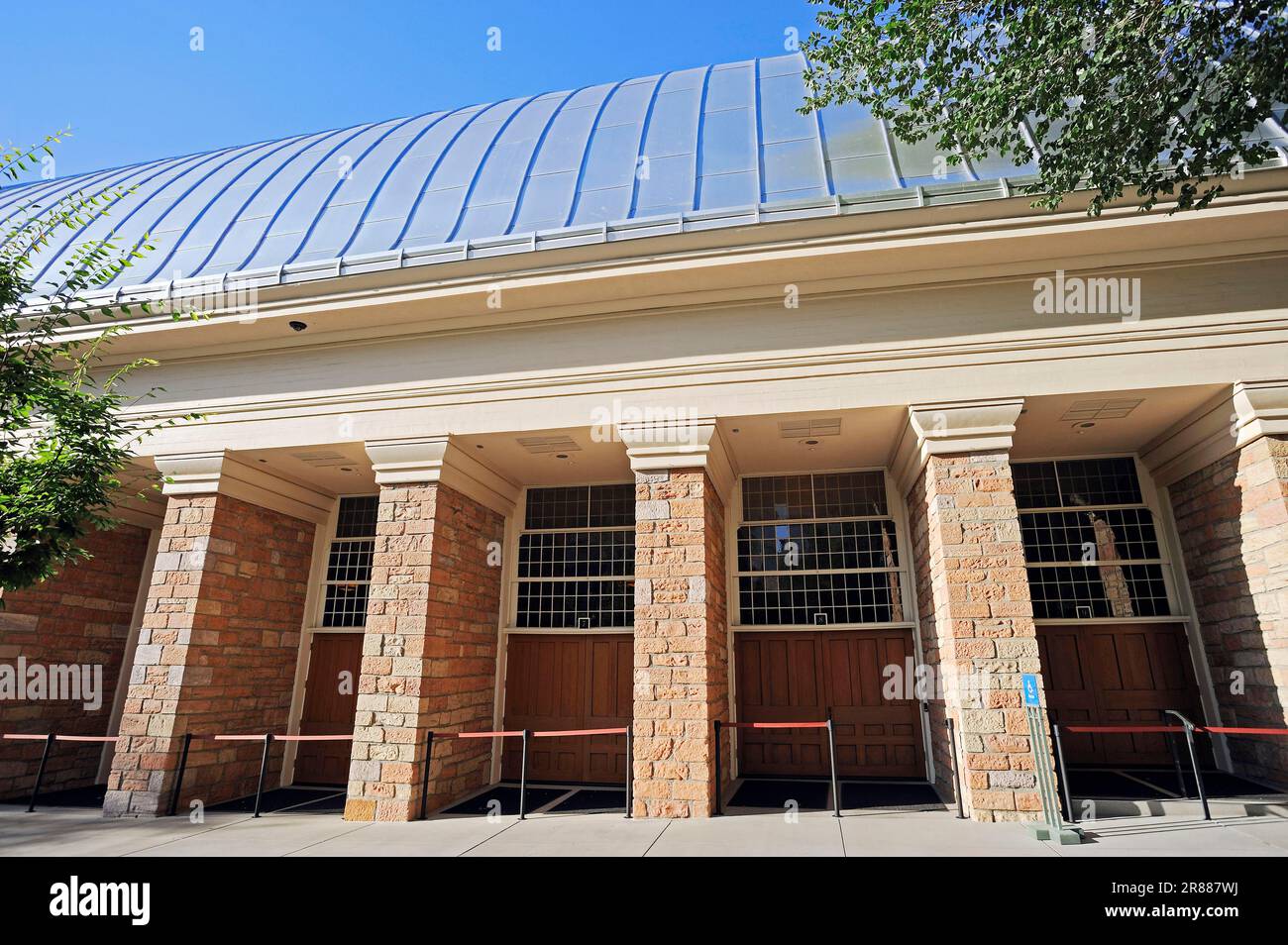 Mormon Tabernacle, Tempelplatz, Salt Lake City, Utah, USA Stockfoto