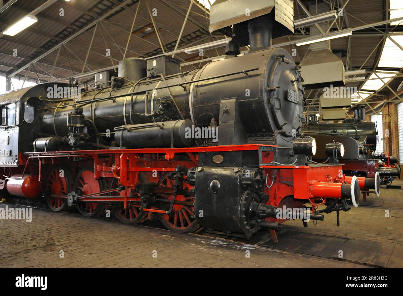 Eisenbahnmuseum Bochum-Dahlhausen, Bochum, Ruhrgebiet, Nordrhein-Westfalen, Deutschland Route Des Industriellen Erbes Stockfoto