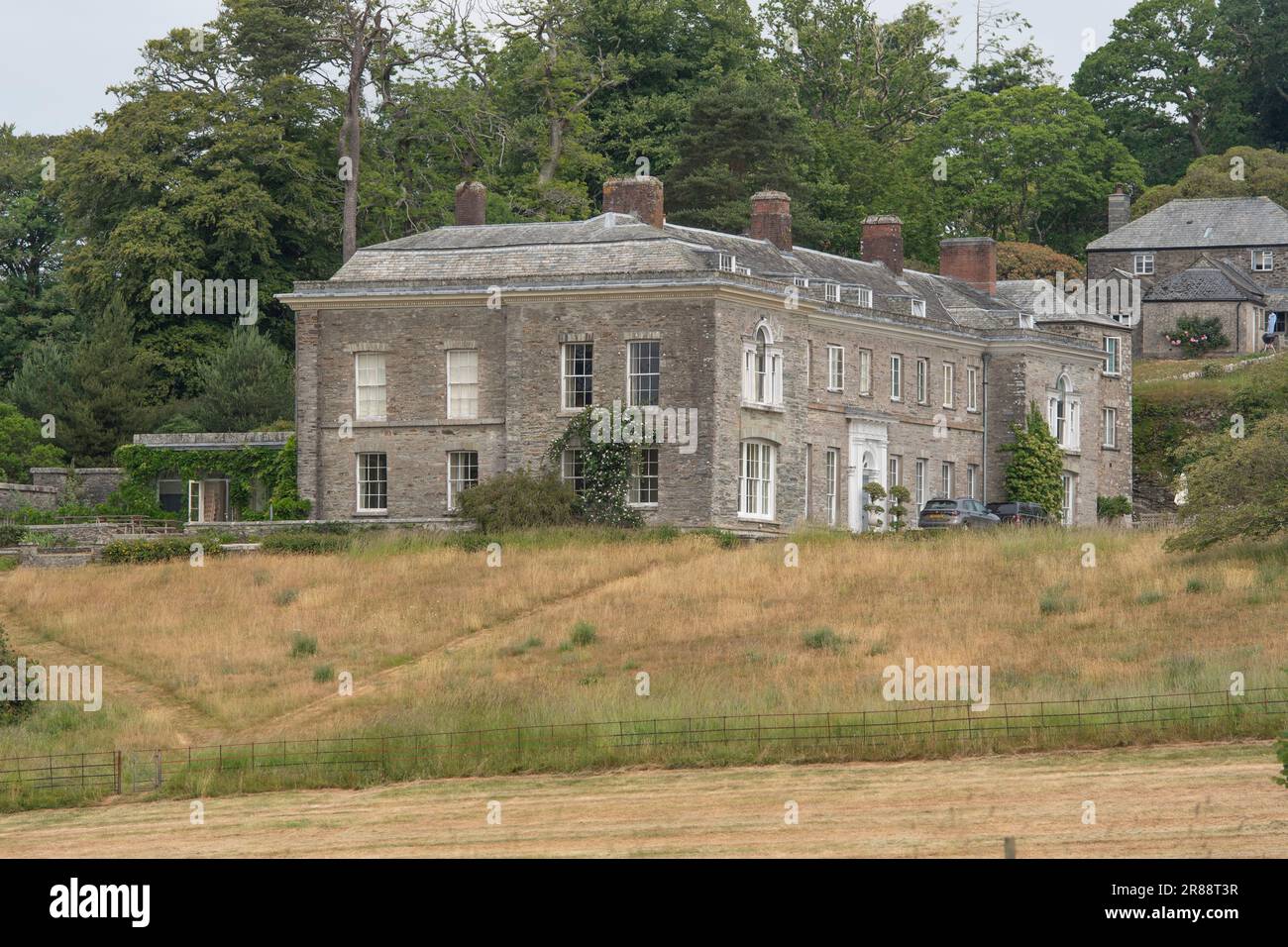 Boconnoc Haus, Cornwall Stockfoto