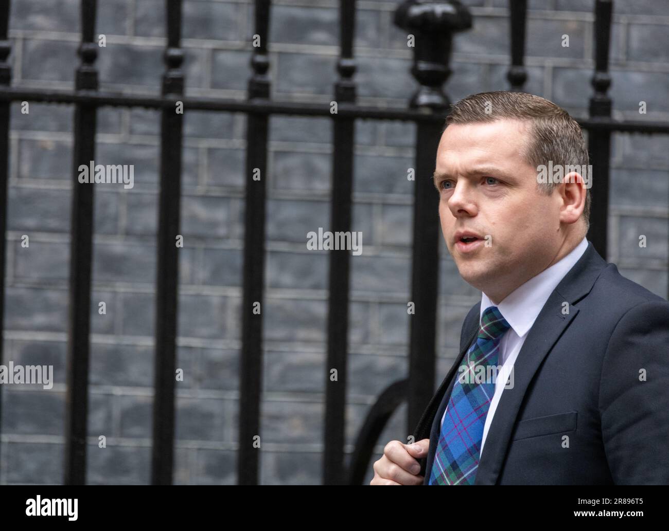 London, Großbritannien. 20. Juni 2023. Douglas Ross, Leiter der schottischen Konservativen bei einer Kabinettssitzung in 10 Downing Street London. Kredit: Ian Davidson/Alamy Live News Stockfoto