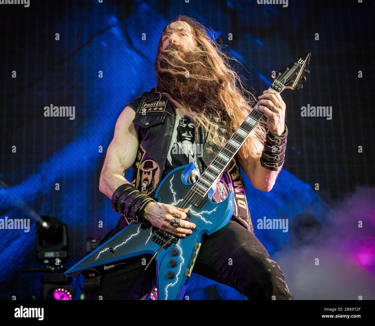 Zakk Wylde spielt live mit Pantera beim Sweden Rock Festival 2023