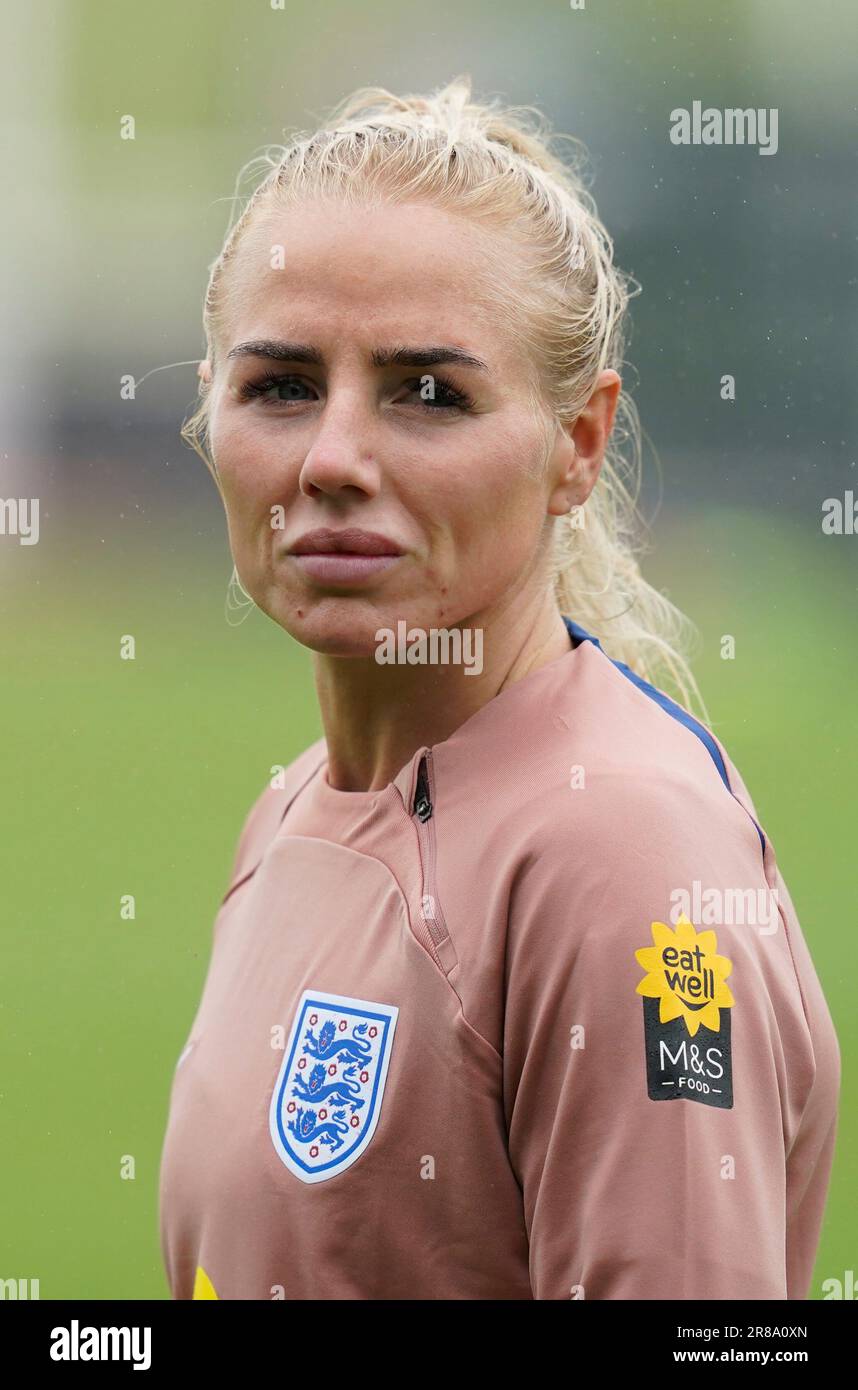 Burton Upon Trent, Großbritannien. 20. Juni 2023. Alex Greenwood von England Women während eines offenen Trainings im St. George's Park, Burton on Trent. Foto: 20. Juni 2023. Das Bild sollte lauten: Andrew Yates/Sportimage Credit: Sportimage Ltd/Alamy Live News Stockfoto