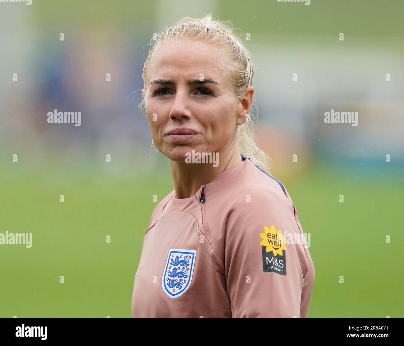 Burton Upon Trent, Großbritannien. 20. Juni 2023. Alex Greenwood von England Women während eines offenen Trainings im St. George's Park, Burton on Trent. Foto: 20. Juni 2023. Das Bild sollte lauten: Andrew Yates/Sportimage Credit: Sportimage Ltd/Alamy Live News Stockfoto