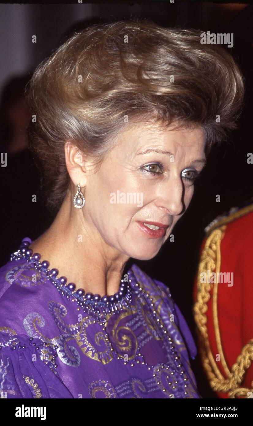 24. März 1992 Prinzessin Alexandra beim Royal Tournament Photo by the Henshaw Archive Stockfoto