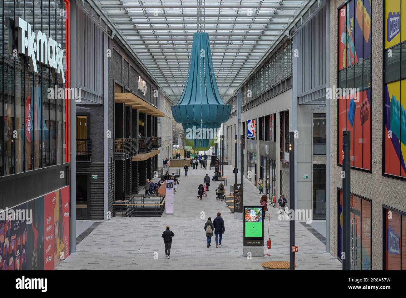 Einkaufszentrum, The Playce, Potsdamer Platz, Tiergarten, Mitte, Berlin, Deutschland +++ KEINE Immobilienfreigabe Stockfoto