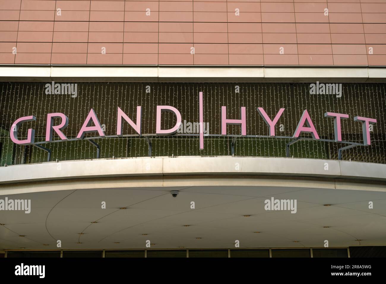 Hotel Grand Hyatt, Marlene-Dietrich-Platz, Tiergarten, Mitte, Berlin, Deutschland *** Lokale Bildunterschrift *** , Berlin, Deutschland Stockfoto