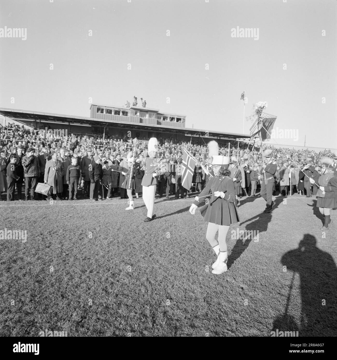 Tatsächlich 47. 3. 1960: Das letzte Quartal, in dem Rosenborg bereits Pokalmeister für 1960 war – aber dann verschwand es für sie in den letzten Minuten des Spiels. Foto: Knut Skarland / Ivar Aaserud / Nils Werenskiold / Aktuell / NTB ***FOTO NICHT IMAGE PROCESSED*** Stockfoto