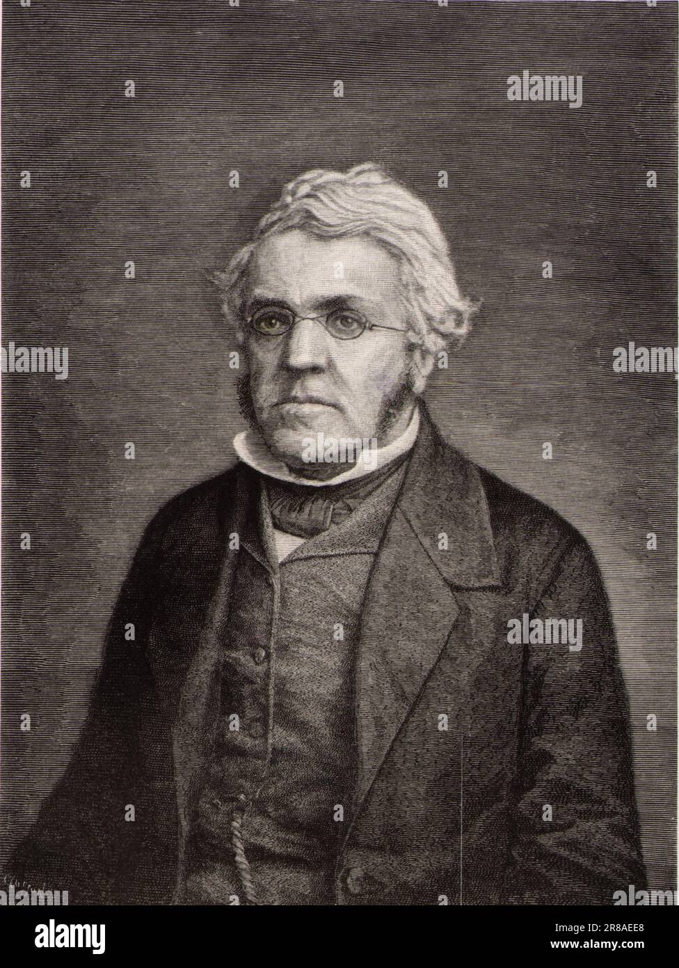 Portrait von Thackery n.d. von William Baxter Closson, geboren in Thetford, VT 1848-verstorben Hartford, CT 1926 Stockfoto