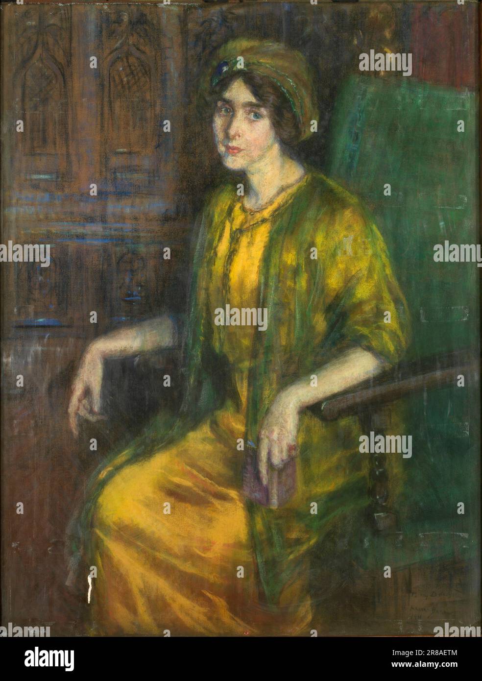 Laura Dreyfus Barney 1911 von Alice Pike Barney, geboren in Cincinnati