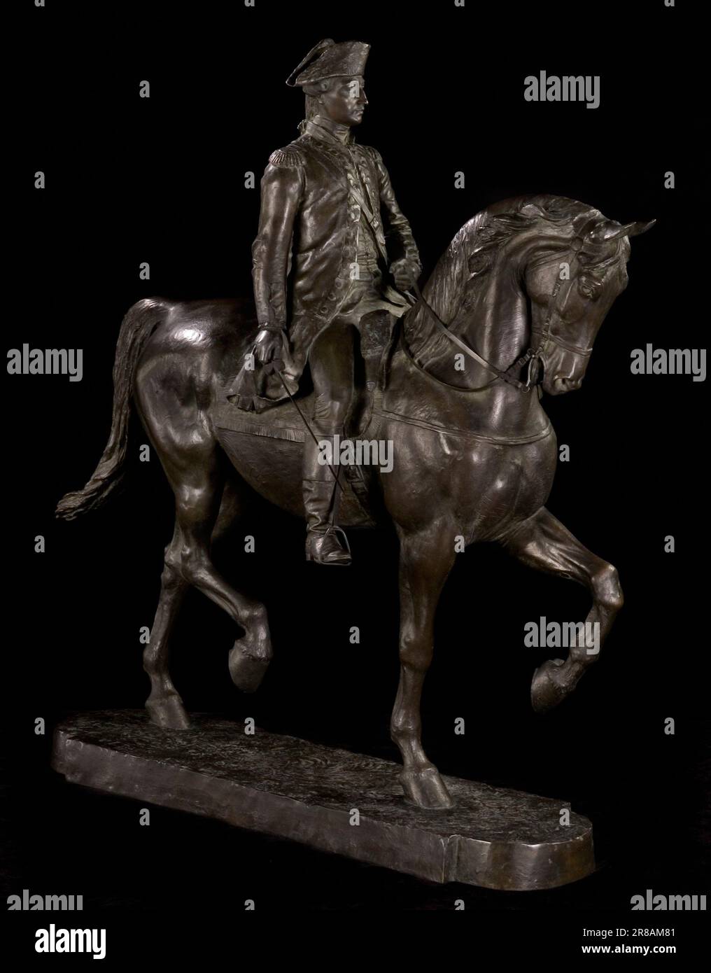 Lafayette (Modell für kolossale Statue) 1889 von Cyrus E. Dallin, geboren in Springville, UT 1861-gestorben Arlington Heights, MA 1944 Stockfoto