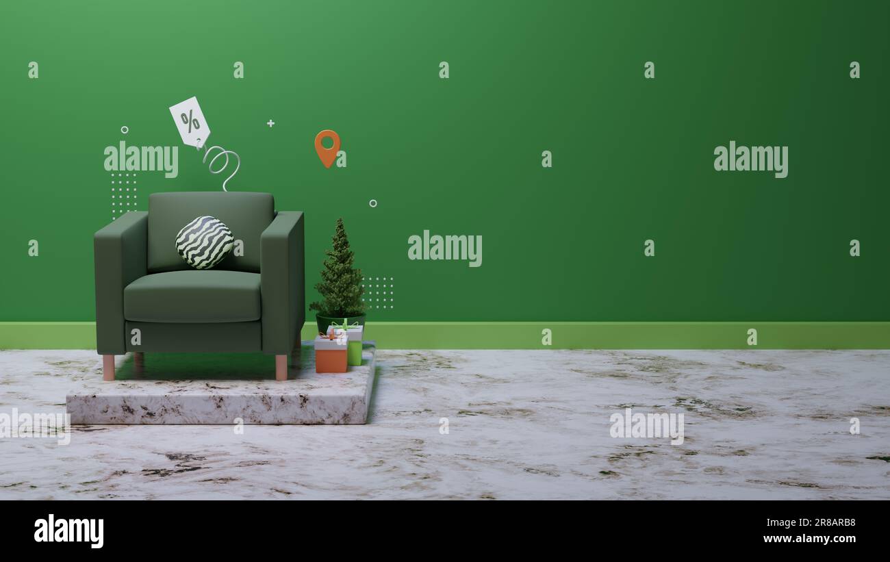 Special Meeting for instagram – Vorlage für Post-Design Stockfoto