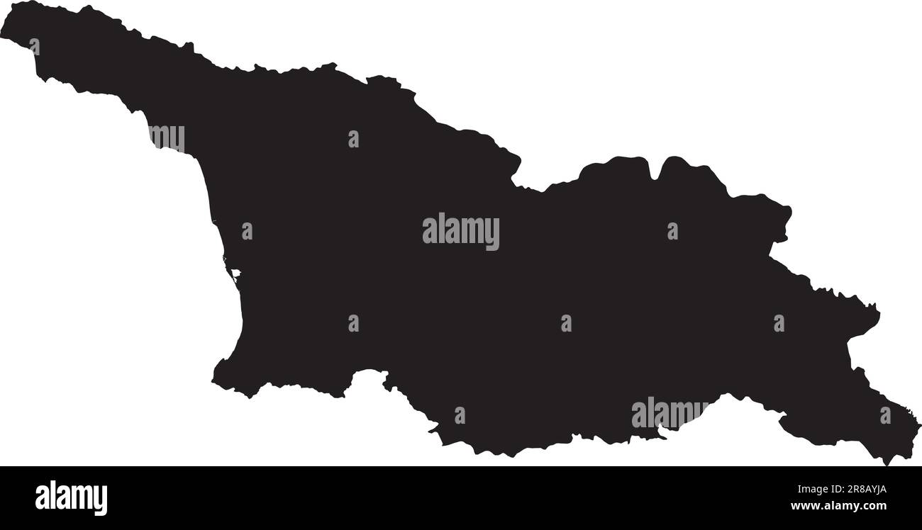 SCHWARZE CMYK-Farbkarte VON GEORGIA Stock Vektor