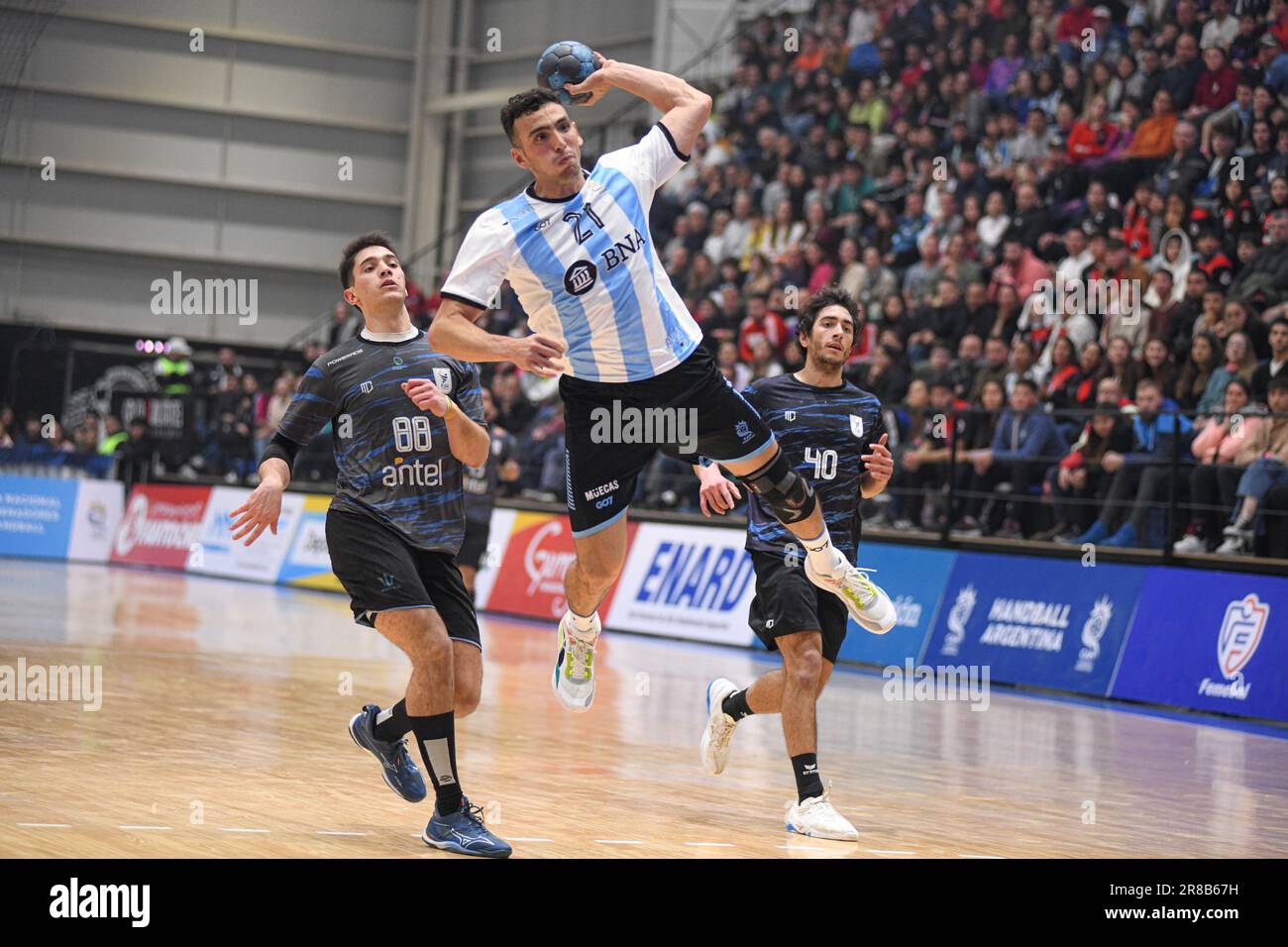 Andres Moyano (Argentinien). Torneo 4 Naciones. Buenos Aires, Argentinien Stockfoto