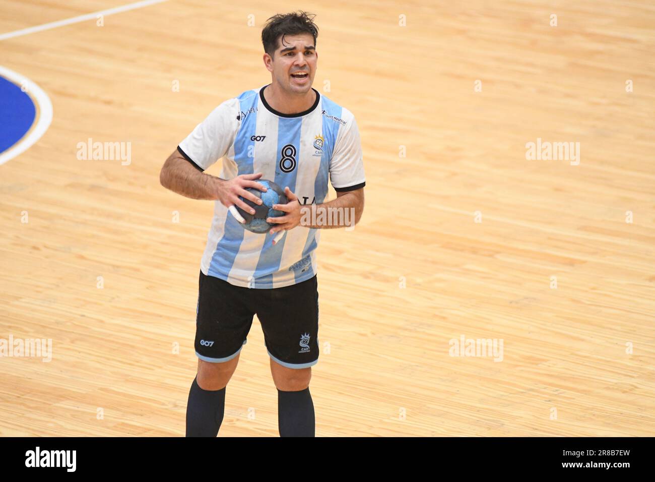 Pablo Simonet (Argentinien). Torneo 4 Naciones. Buenos Aires, Argentinien Stockfoto