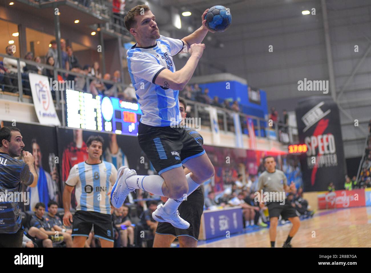 Ramiro Martinez (Argentinien). Torneo 4 Naciones. Buenos Aires, Argentinien Stockfoto