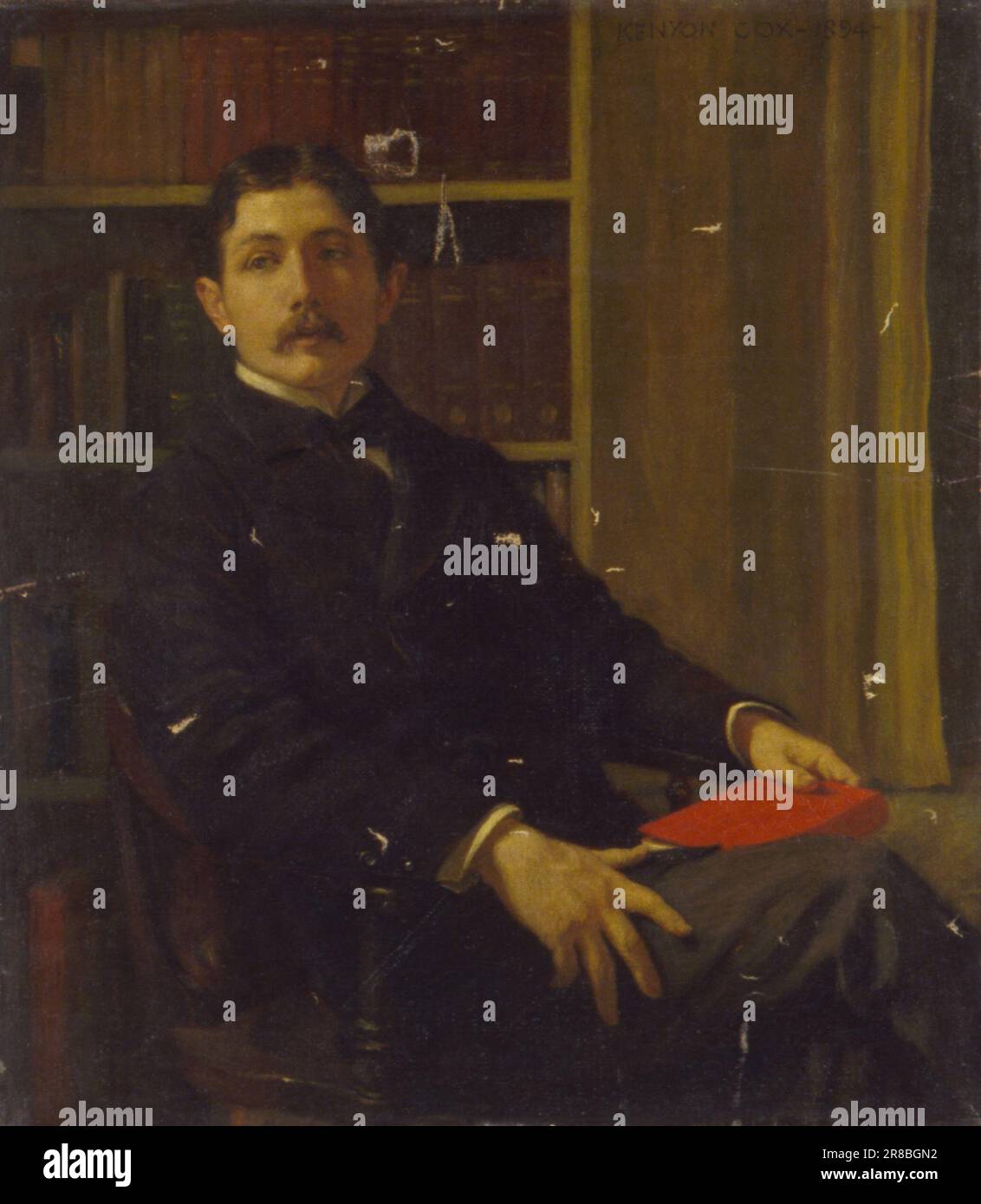 Porträt von Mr. Wiley 1894 von Kenyon Cox, geboren in Warren, OH 1856, gestorben New York City 1919 Stockfoto