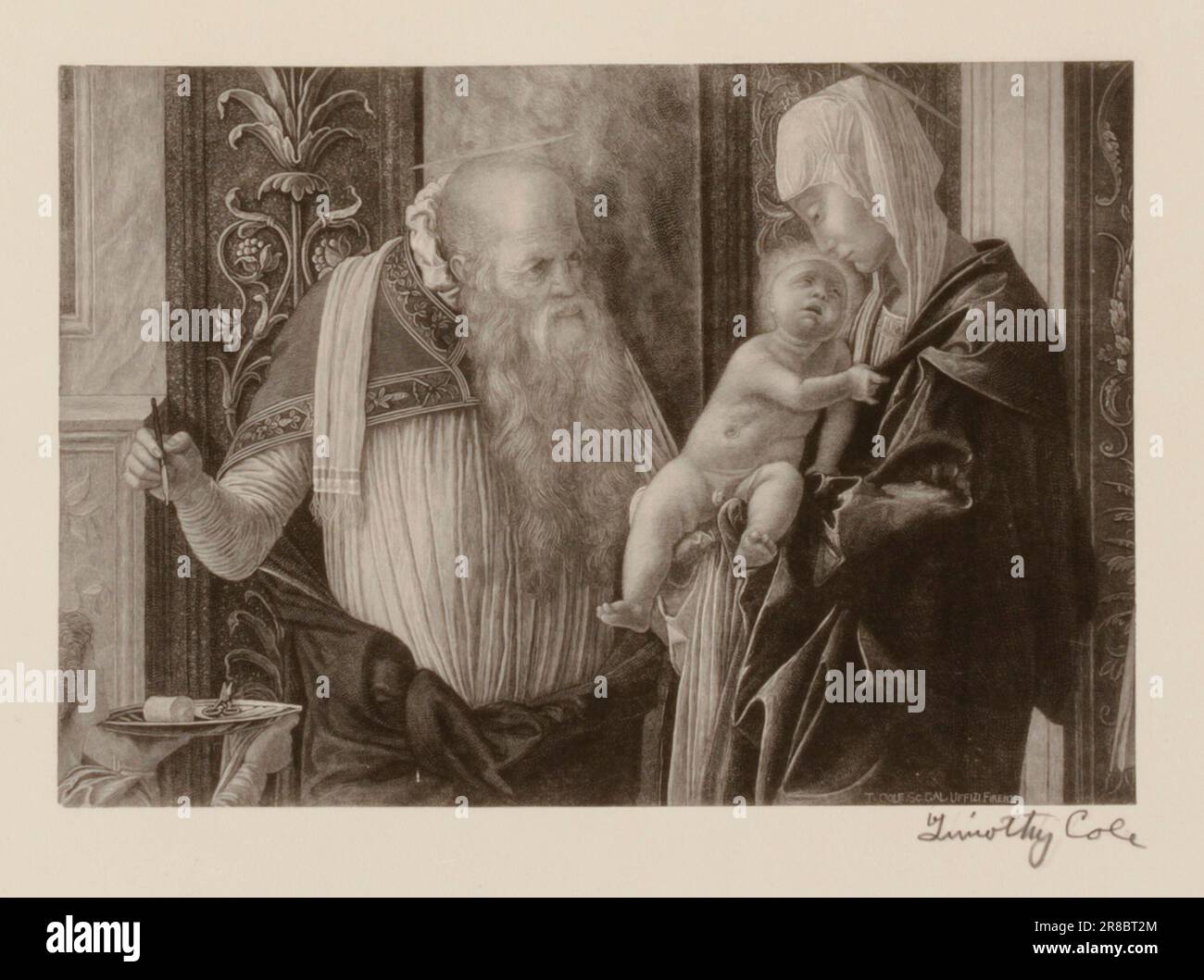 Old Italian Masters [] von Timothy Cole, geboren in London, England 1852, starb Poughkeepsie, NY 1931 Stockfoto