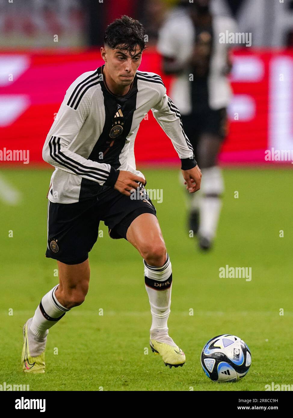 Gelsenkirchen, Deutschland. 20. Juni 2023. GELSENKIRCHEN, DEUTSCHLAND - JUNI 20: Kai Havertz von Deutschland während des internationalen Freundschaftsspiels zwischen Deutschland und Kolumbien in der Veltins-Arena am 20. Juni 2023 in Gelsenkirchen, Deutschland (Foto von Joris Verwijst/Orange Pictures). Guthaben: Orange Pics BV/Alamy Live News Stockfoto