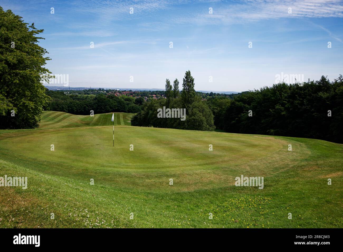 Heaton Park Golfplatz, Manchester Stockfoto