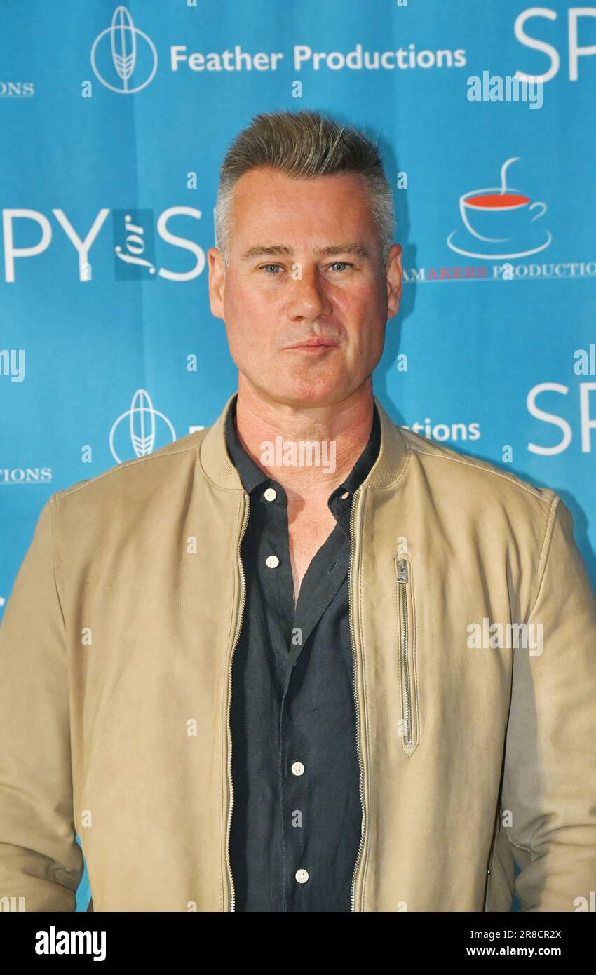 London, Großbritannien. 20. Juni 2023. Tim Vincent nimmt an der Press Night – Spy for Spy in den Riverside Studios London, Großbritannien, Teil. Kredit: Siehe Li/Picture Capital/Alamy Live News Stockfoto