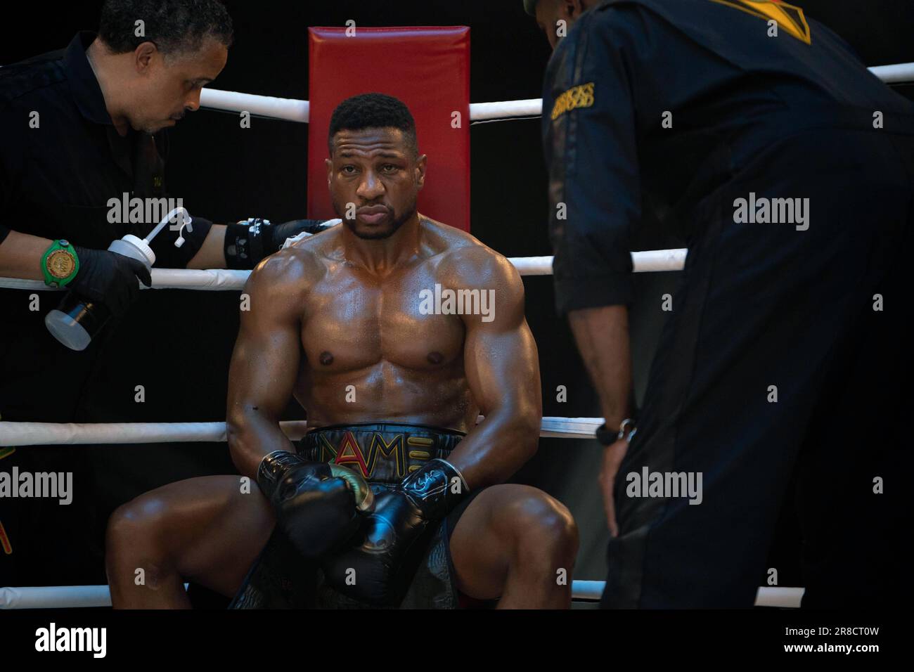 Creed III Creed 3 Jonathan Majors Stockfoto