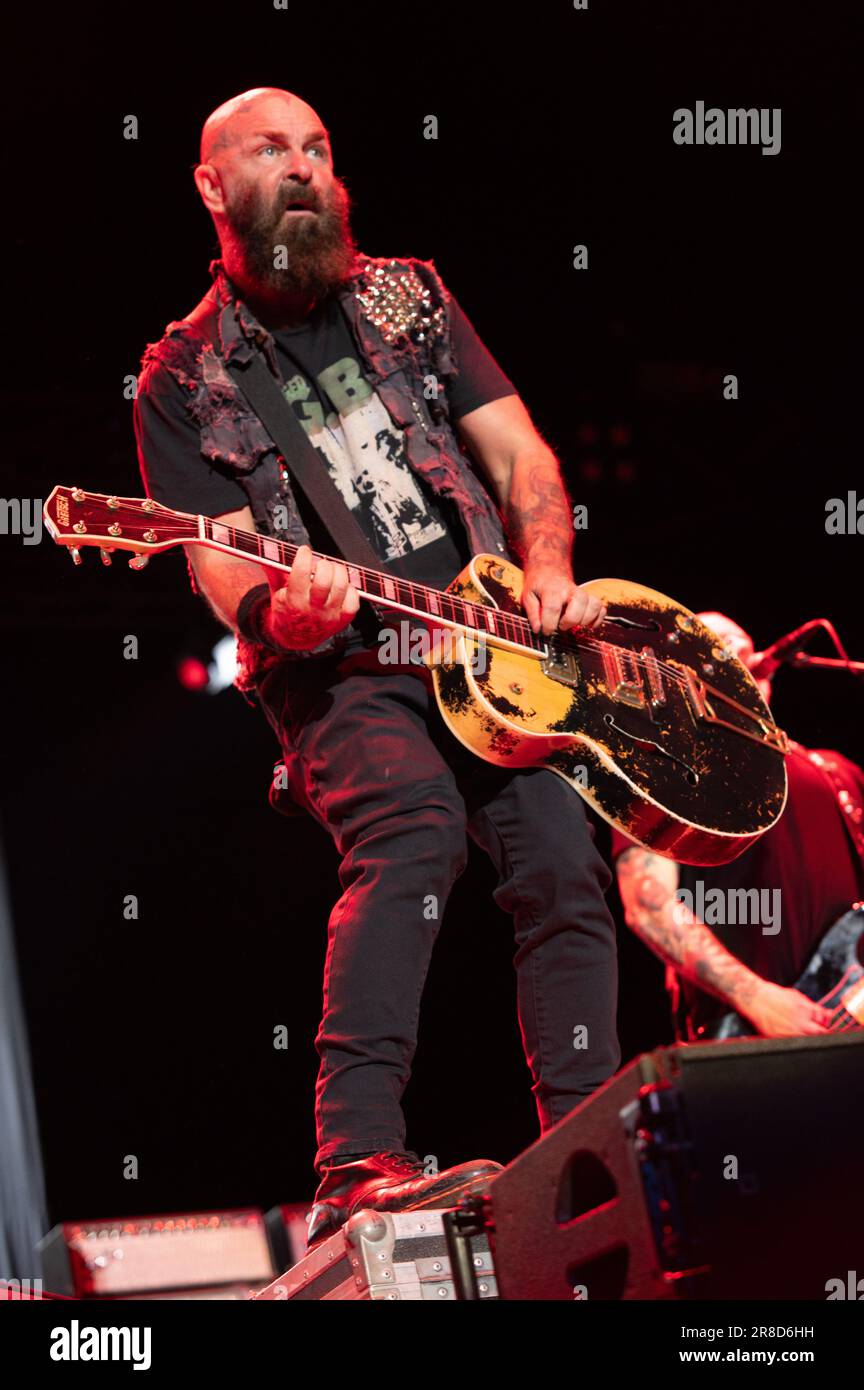 London, Vereinigtes Königreich. 20. Juni 2023 Rancid-Spiel live in der Wembley Arena. Cristina Massei/Alamy Live News Stockfoto