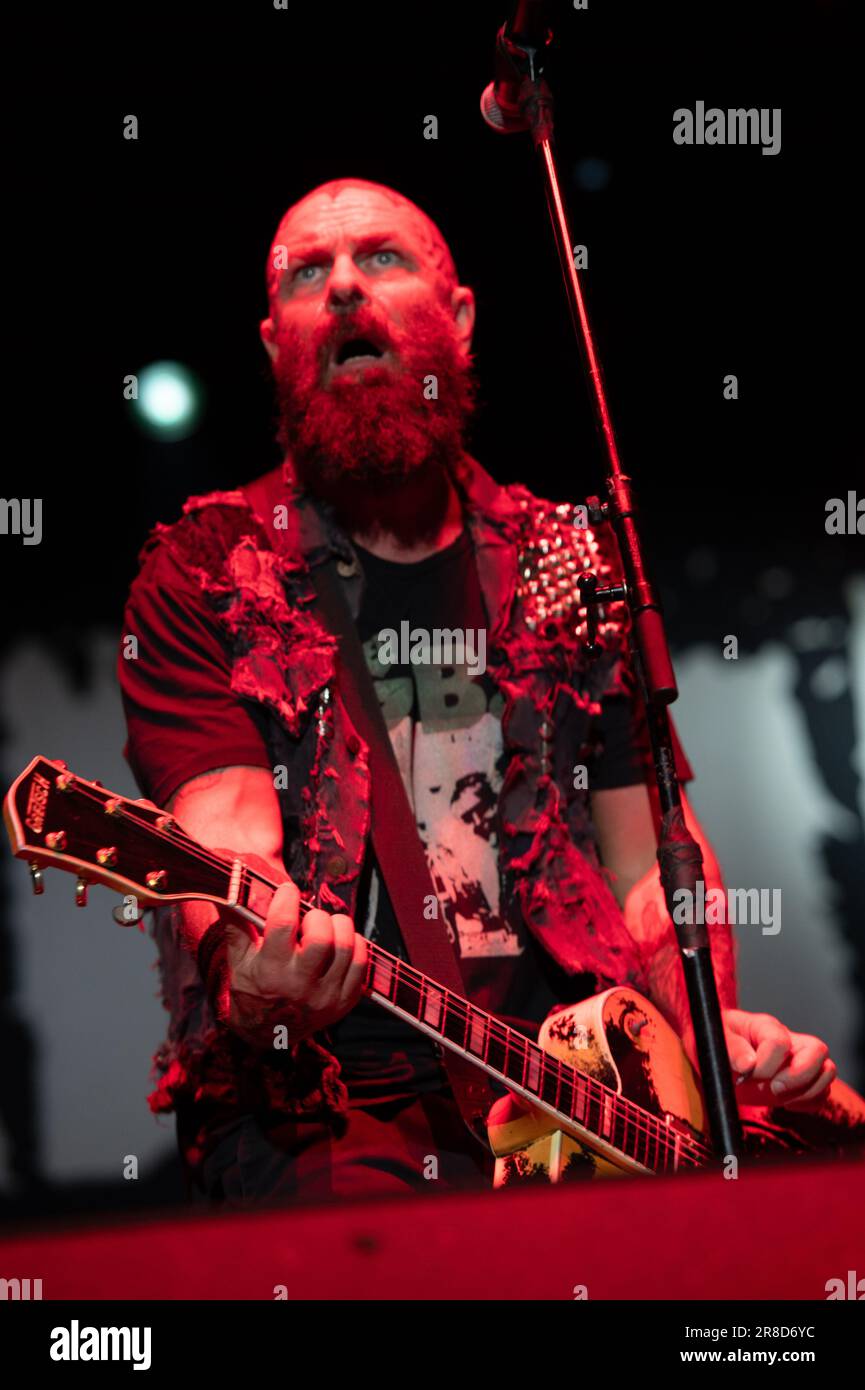 London, Vereinigtes Königreich. 20. Juni 2023 Rancid-Spiel live in der Wembley Arena. Cristina Massei/Alamy Live News Stockfoto