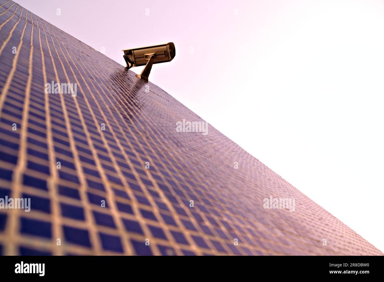Industrielle cctv CCTV-Kamera KI zur Überwachung von Orten und Personen Stockfoto