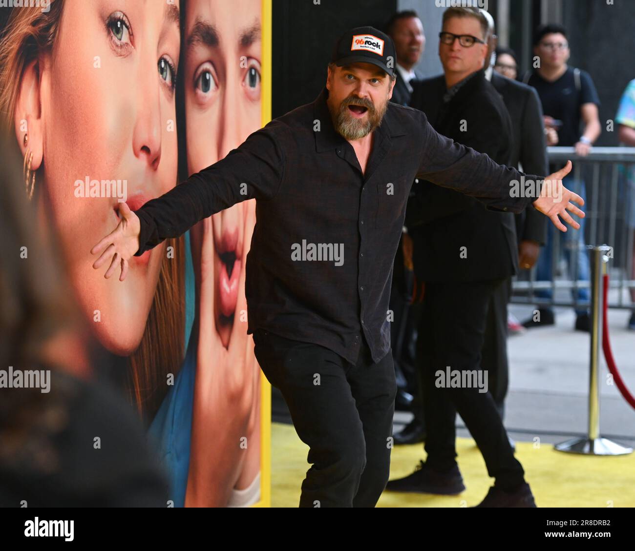 David Harbour besucht am 20. Juni 2023 die New Yorker Premiere von Sony