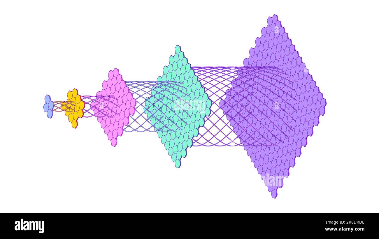 Ein großes Sprachmodell, das auf einem tiefen neuronalen Netzwerk mit optimaler Skalierung durch Berechnung basiert - rechneroptimale Skalierung, Trainingsprozess. Ein Schaltplan Stock Vektor