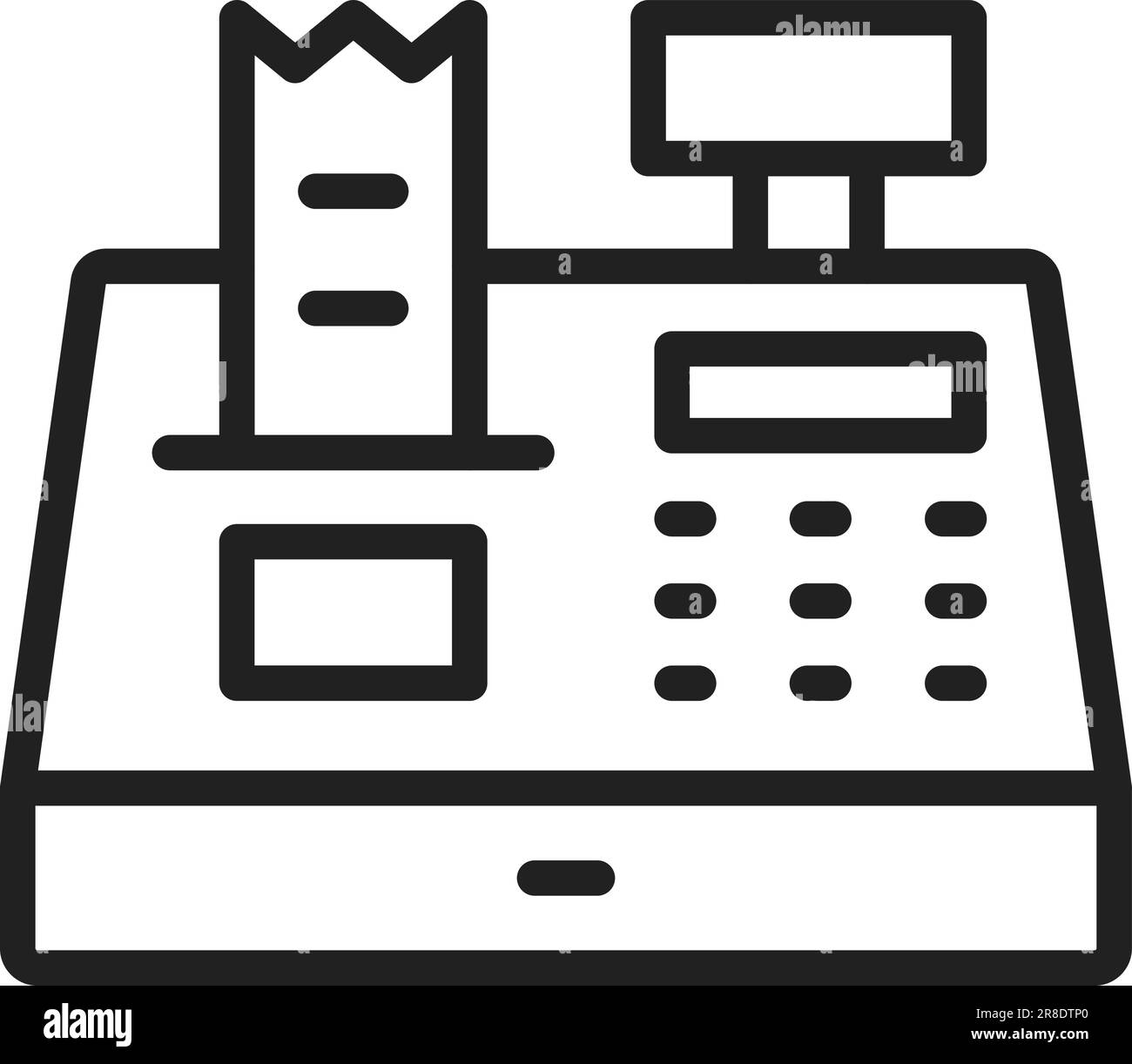 Bild Des Symbols "Kasse". Stock Vektor