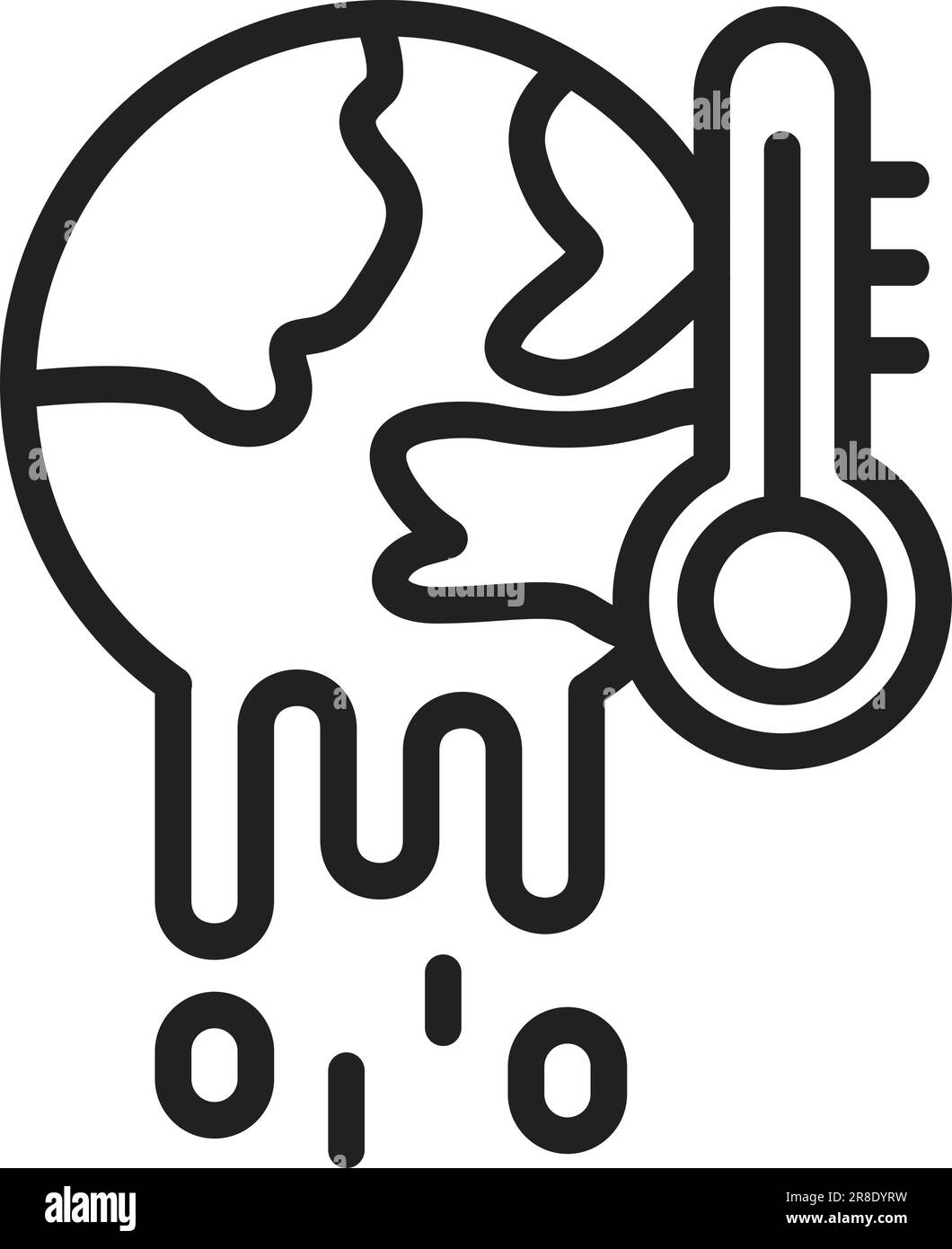 Bild Des Klimasymbols. Stock Vektor