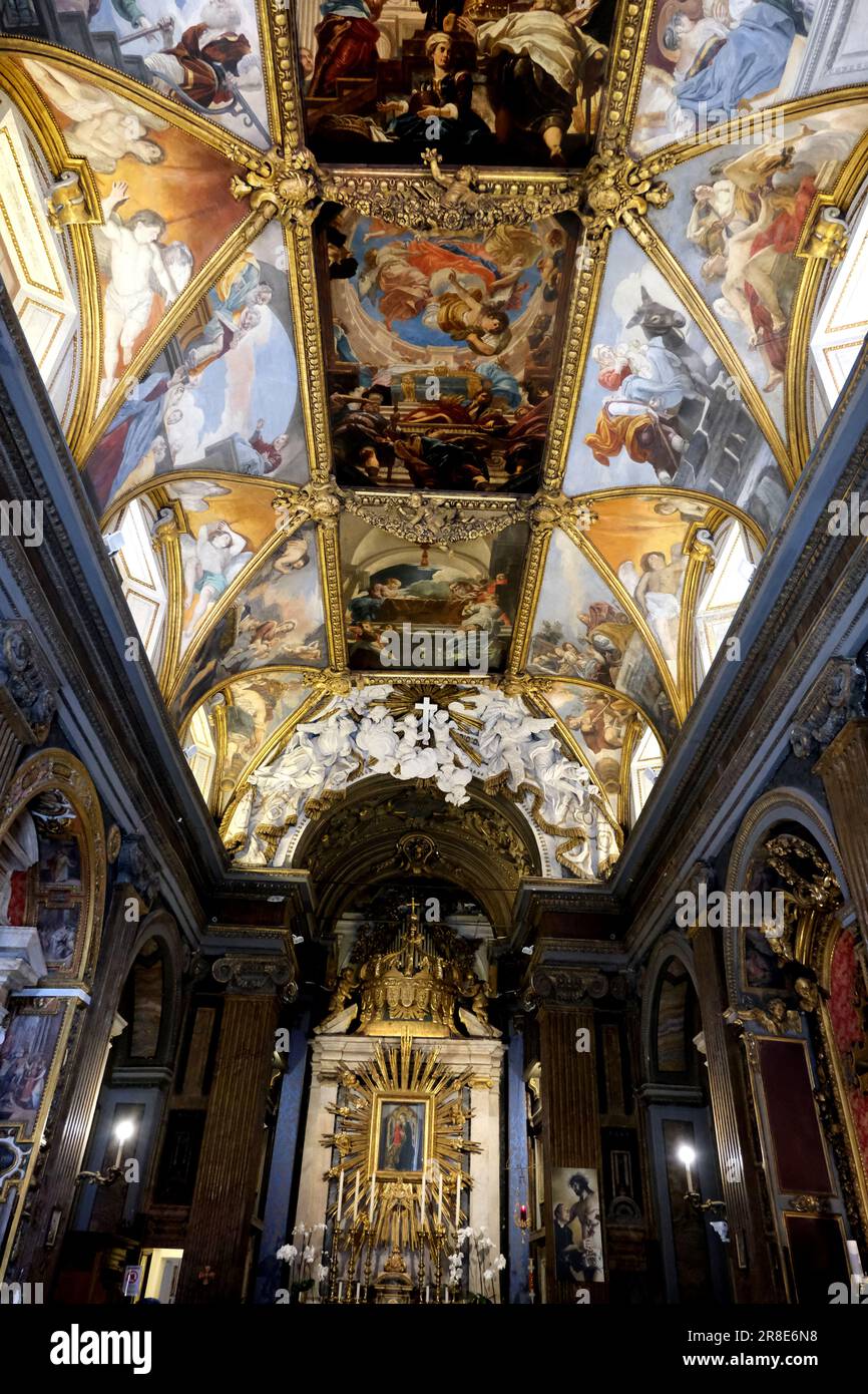 Chiesa Santa Maria in Trivio in Rom, Italien Stockfoto