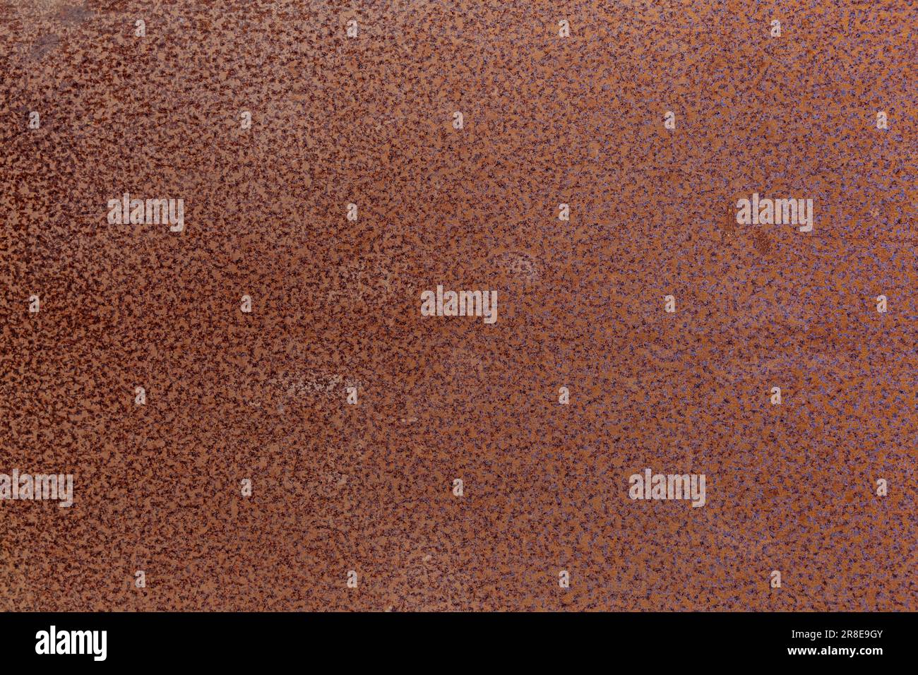 Grunge verrostete Metallstruktur, Rost und oxidierter Metallhintergrund. Alte Metallplatte aus Eisen Stockfoto