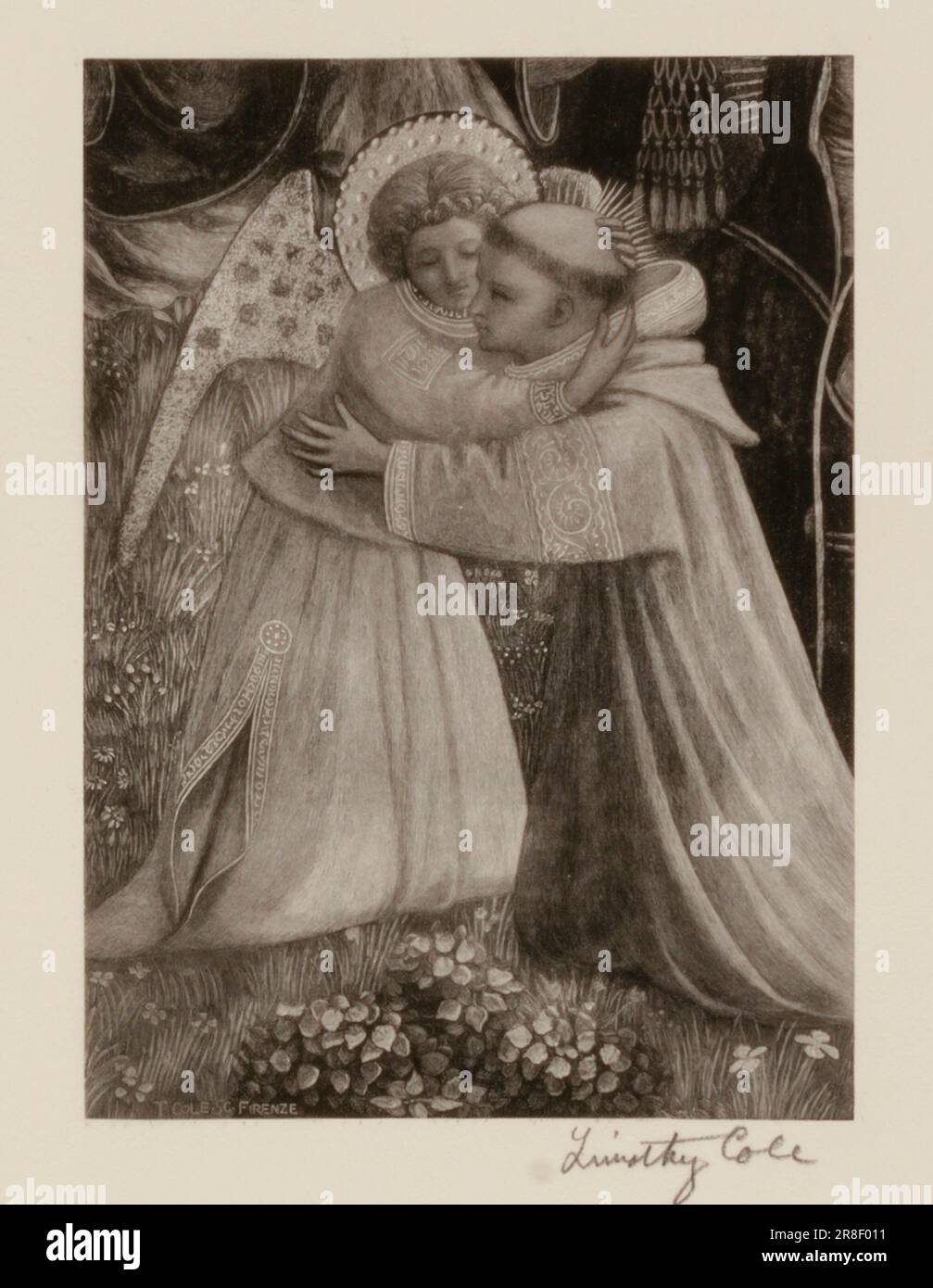 Old Italian Masters [] von Timothy Cole, geboren in London, England 1852, starb Poughkeepsie, NY 1931 Stockfoto