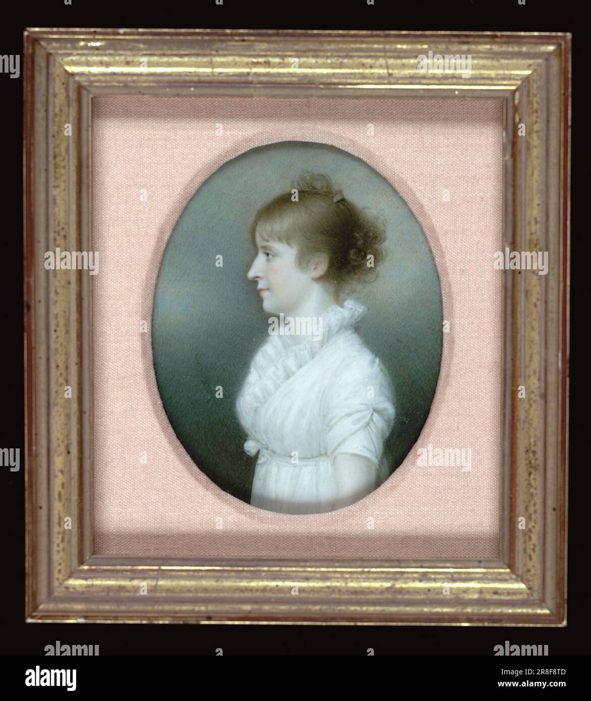 Mrs. Abraham Van Santvoort aus New York Ca. 1805 von Ezra Ames, geboren in Framingham, MA 1768, gestorben in Albany, NY 1836 Stockfoto