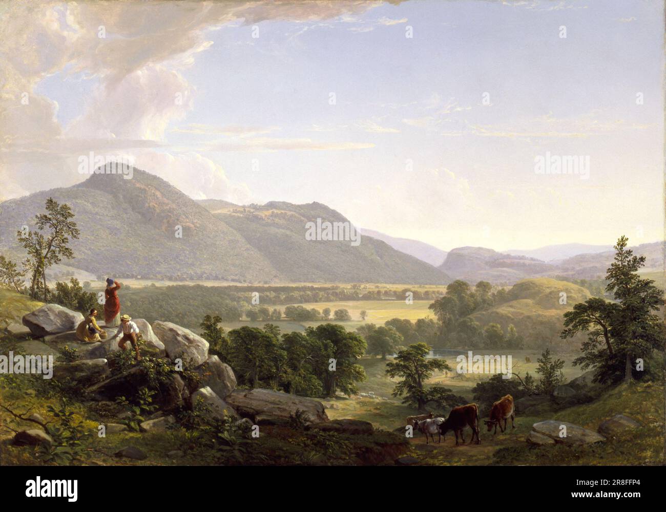 Dover Plains, Dutchess County, New York 1848 von Asher B. Durand, geboren Jefferson Village, NJ 1796, gestorben Maplewood, NJ 1886 Stockfoto