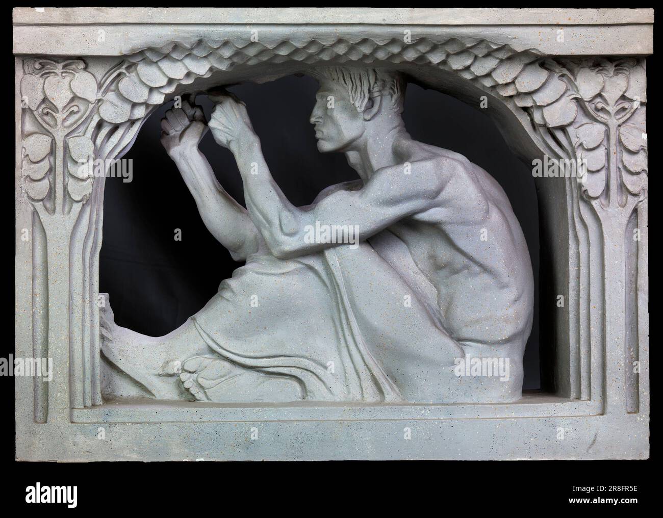 Allegorische Männerfigur (Besetzung aus dem Modell des Lowry Memorial, Minneapolis) 1913-1915 von Karl Bitter, geboren in Wien, Österreich 1867-gestorben New York City 1915 Stockfoto